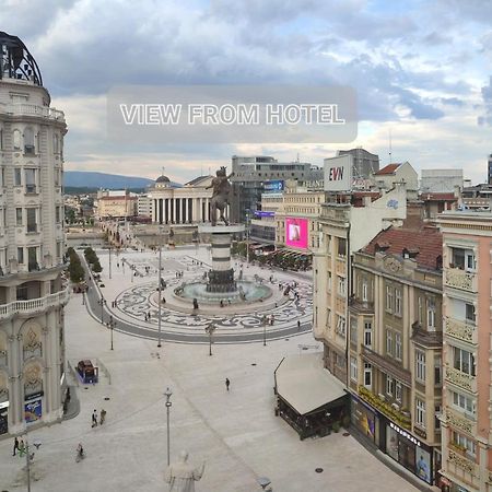 Hotel Square Skopje Exterior foto