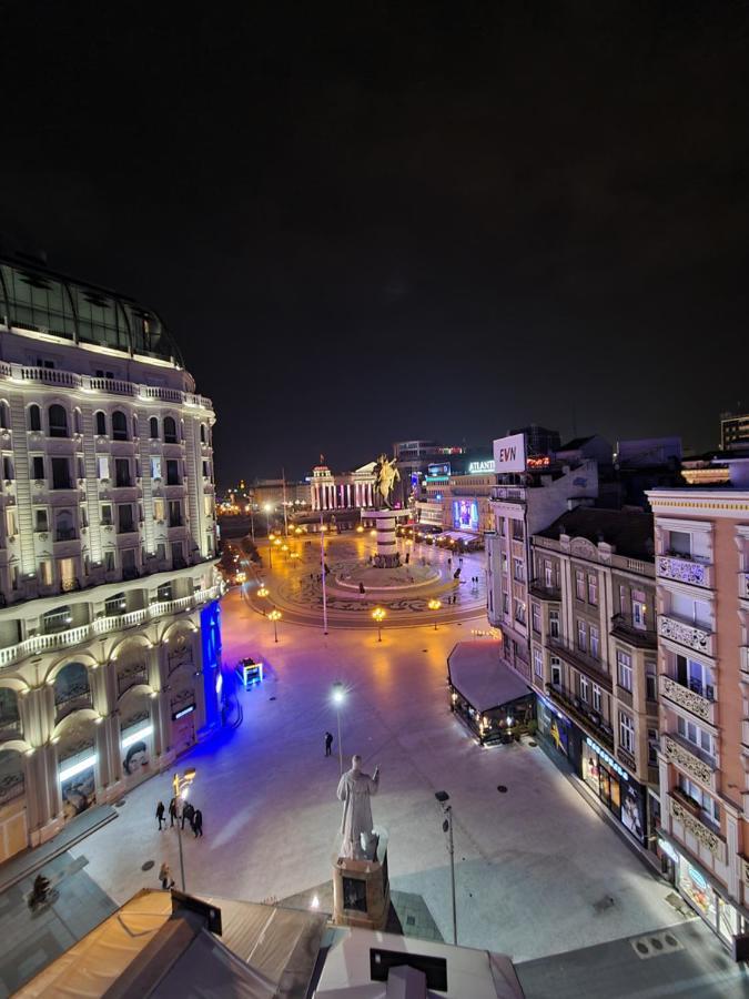 Hotel Square Skopje Exterior foto