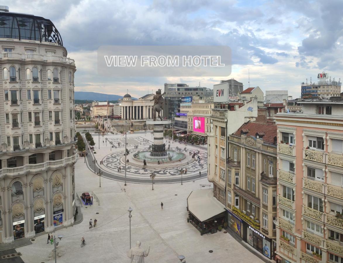 Hotel Square Skopje Exterior foto