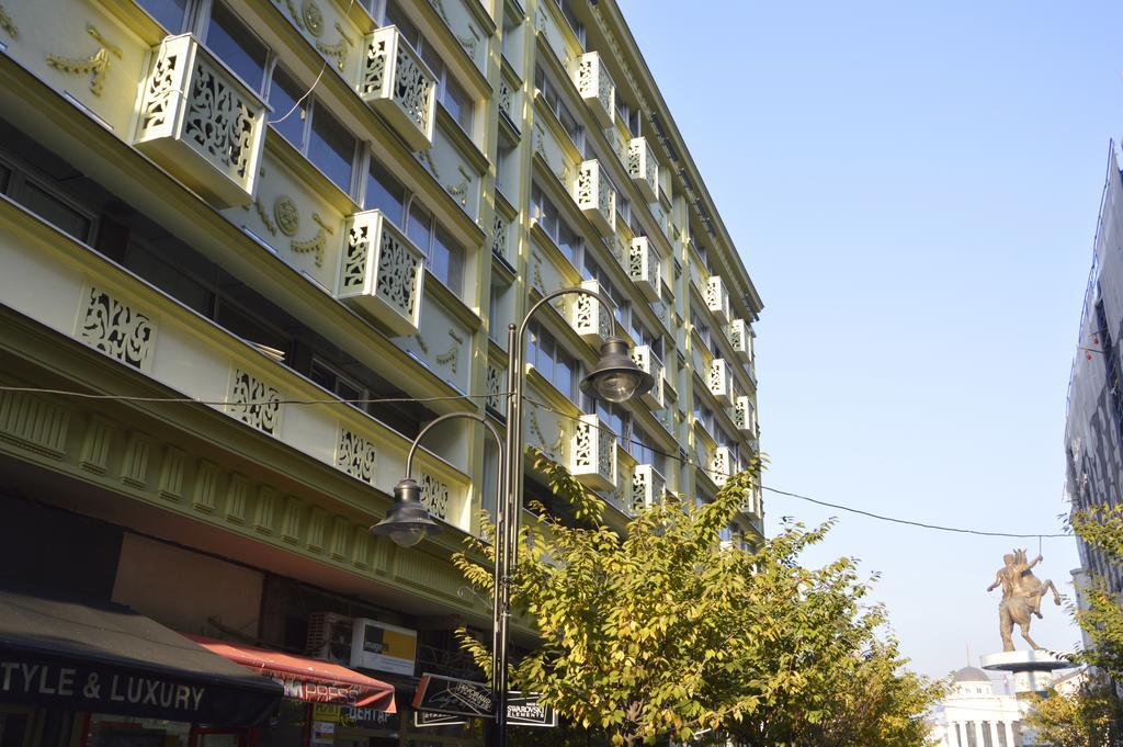 Hotel Square Skopje Exterior foto