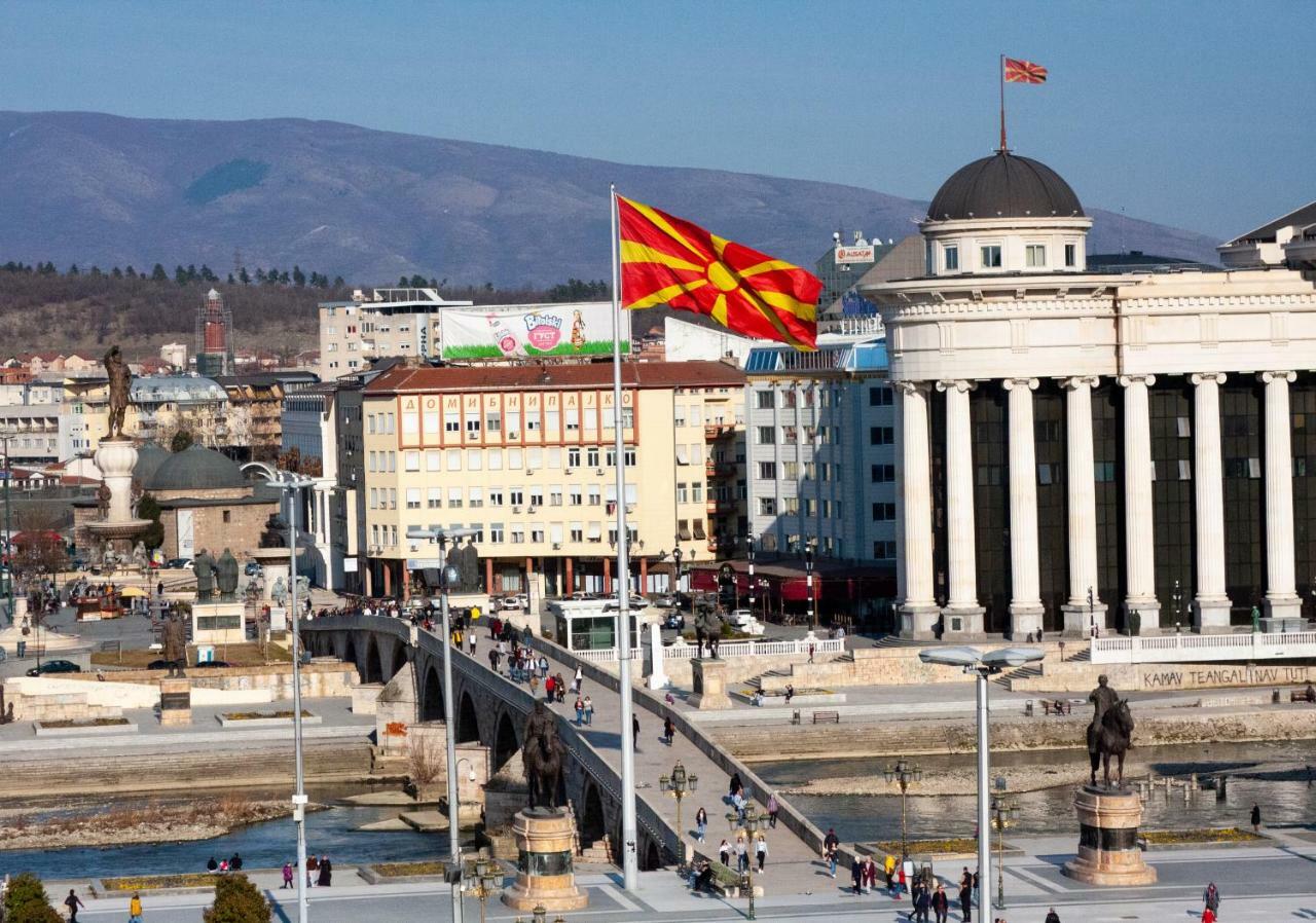 Hotel Square Skopje Exterior foto